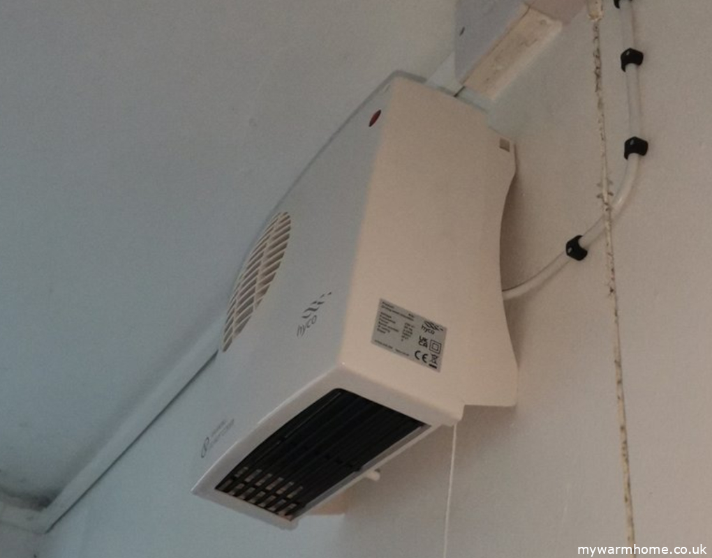 Direct acting electric heater
